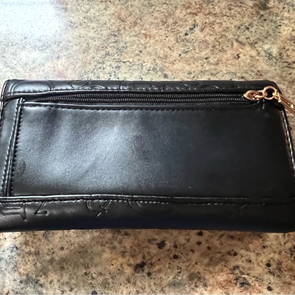 GUESS Black Embossed Wallet - Picture 3 of 3
